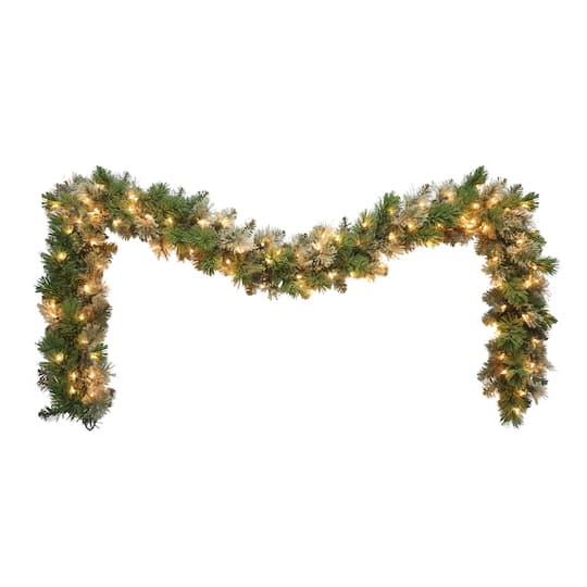 9ft. Pre-Lit Oklahoma Pine Artificial Garland